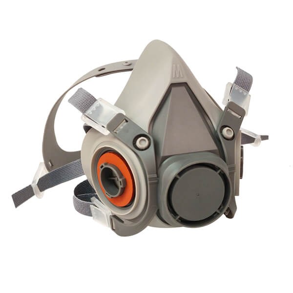 RESPIRADOR MEDIA CARA PVC