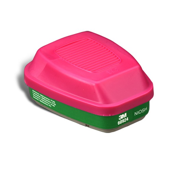 CARTUCHO DUAL PARA VAPORES CON FILTRO P100