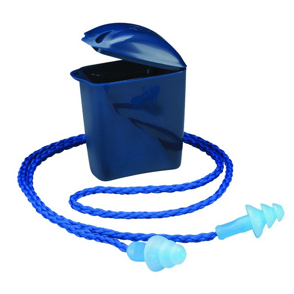 TAPÓN AUDITIVO REUSABLE TERMOPLÁSTICO CON ESTUCHE NRR 25 DB