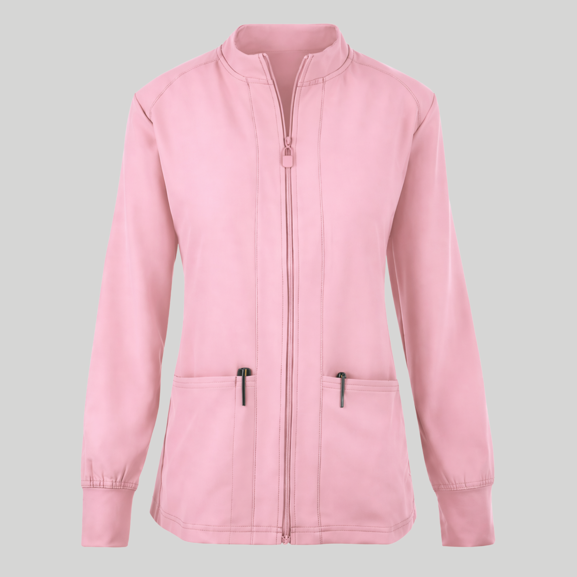 CHAMARRA MÉDICA 78% POLIÉSTER + 2% SPANDEX + 20% RAYÓN
